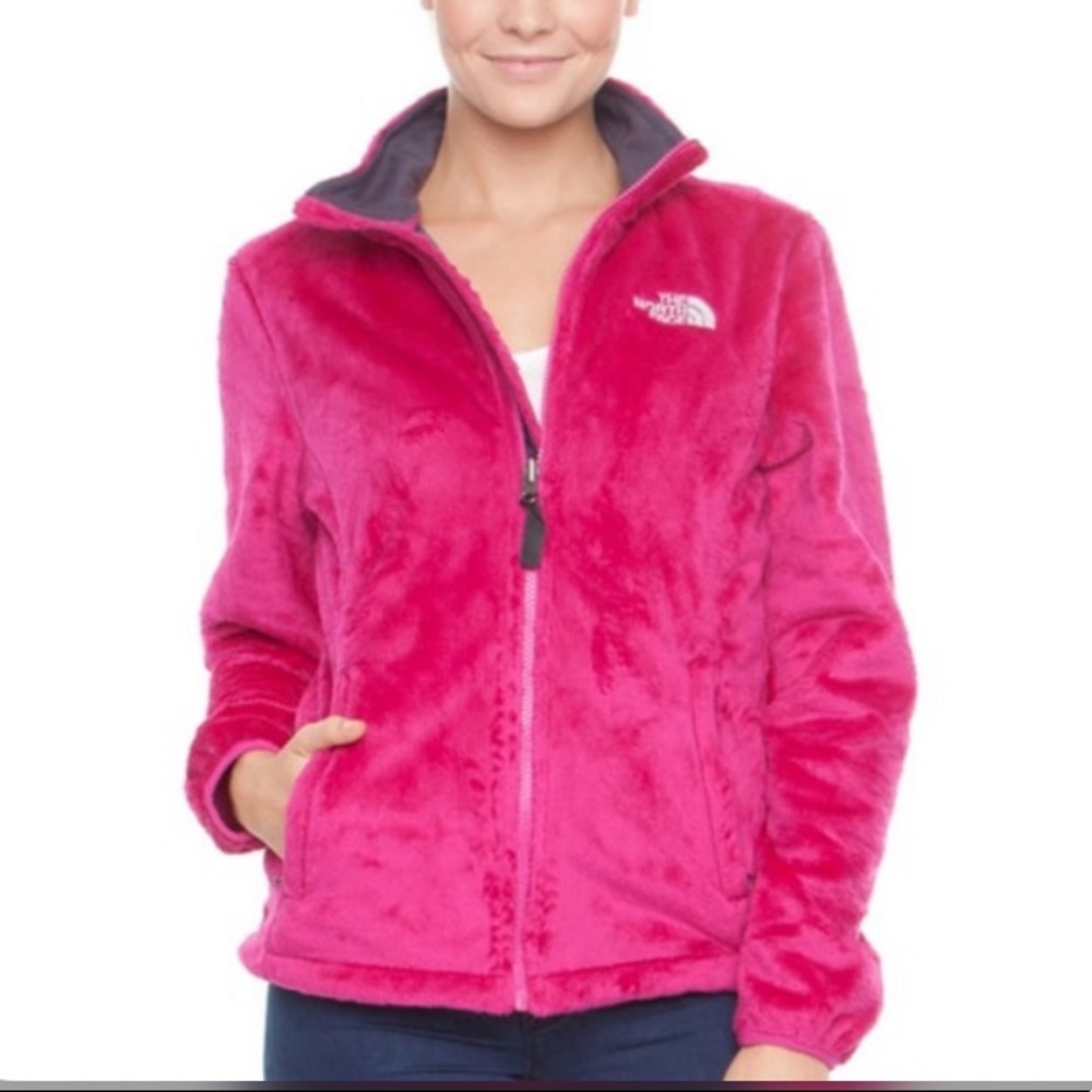 Dark Pink Northface Jacket